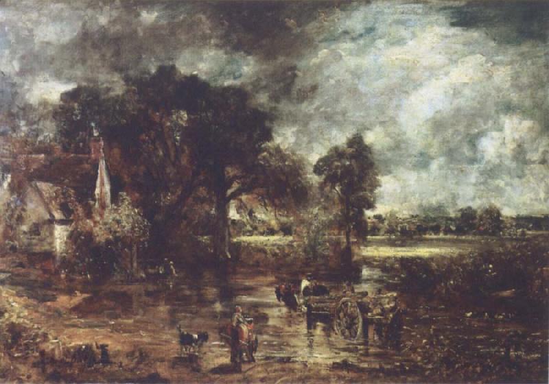 John Constable Full sale study for The hay wain Spain oil painting art